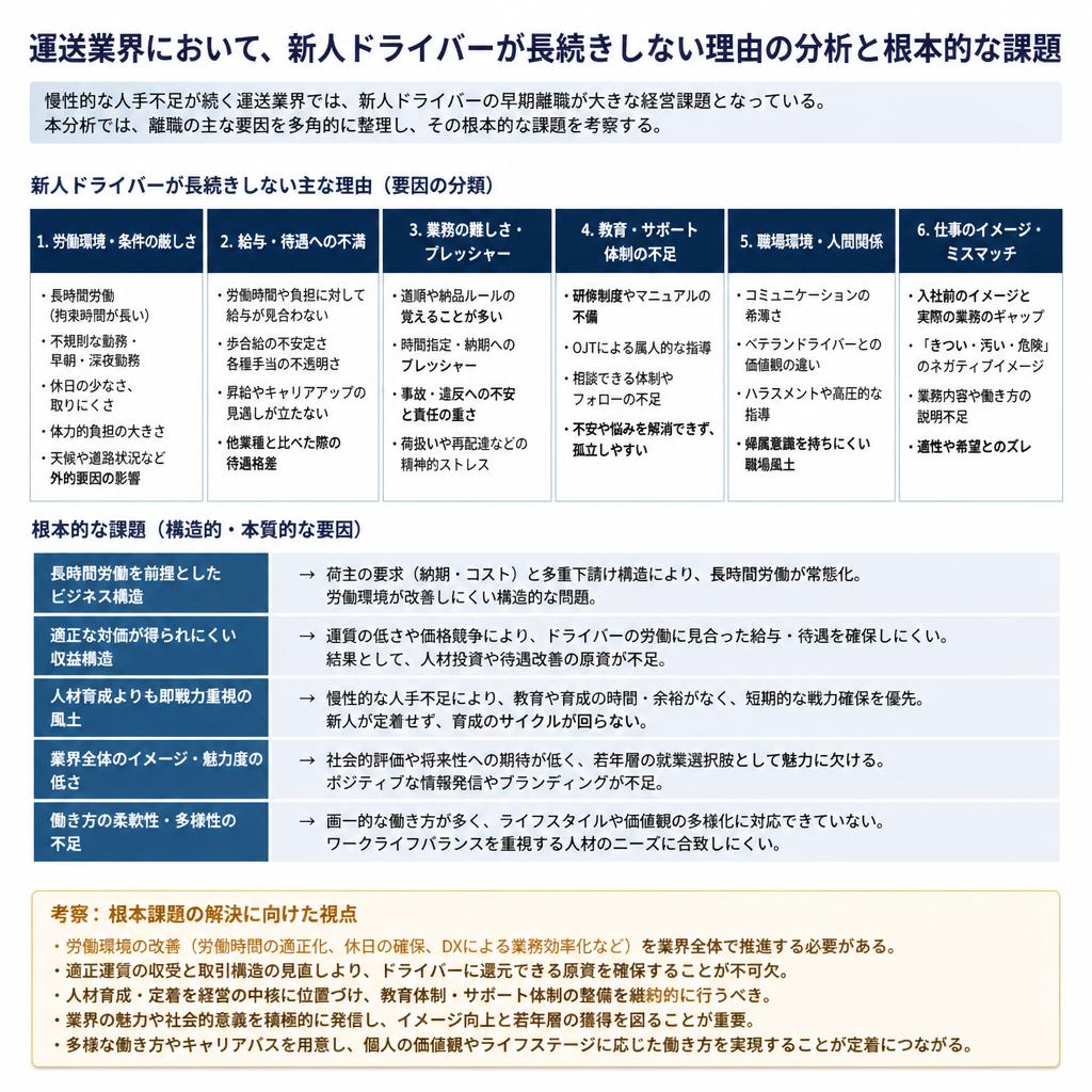 長続きしない理由を探る
