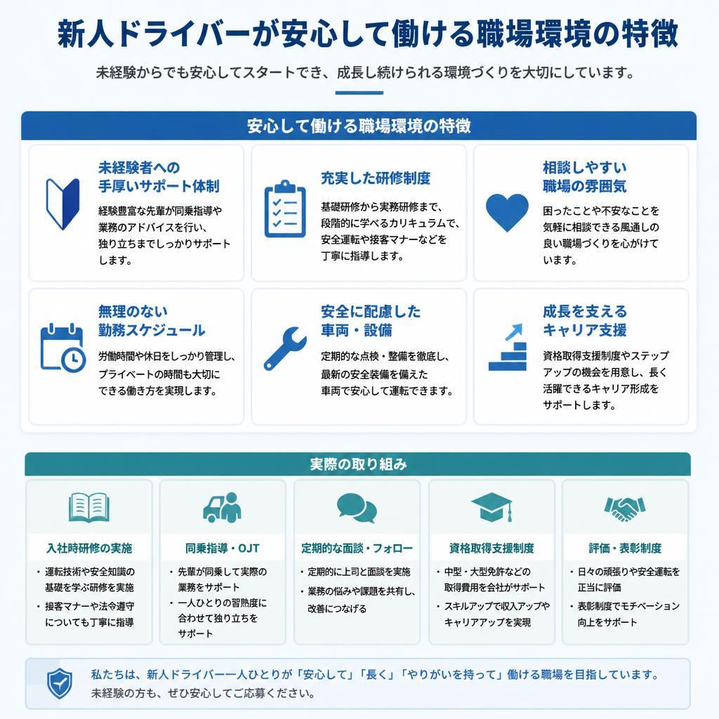 安心して働ける職場環境とは？