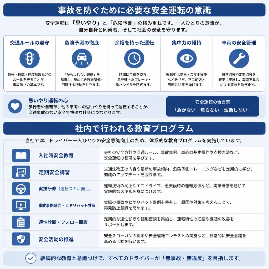 4.安全運転の重要性