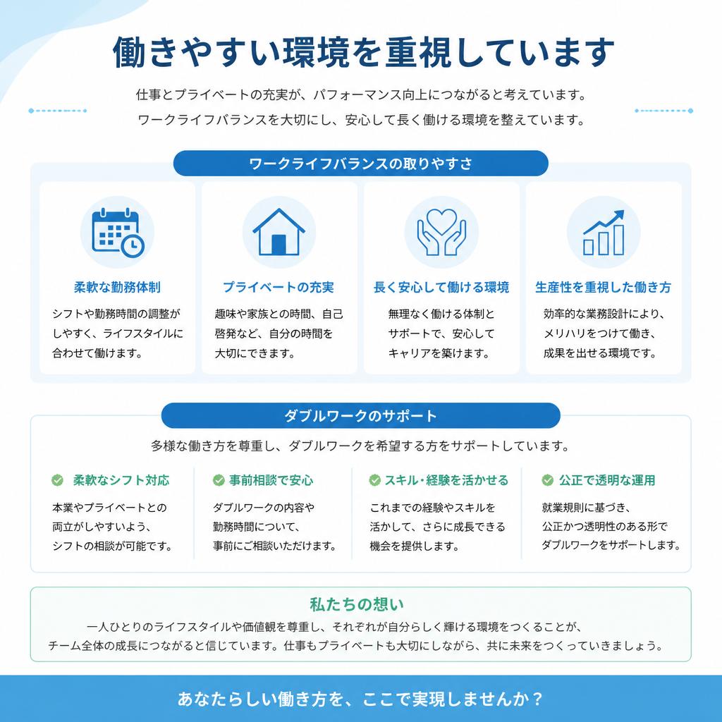 柔軟な働き方とリワーク