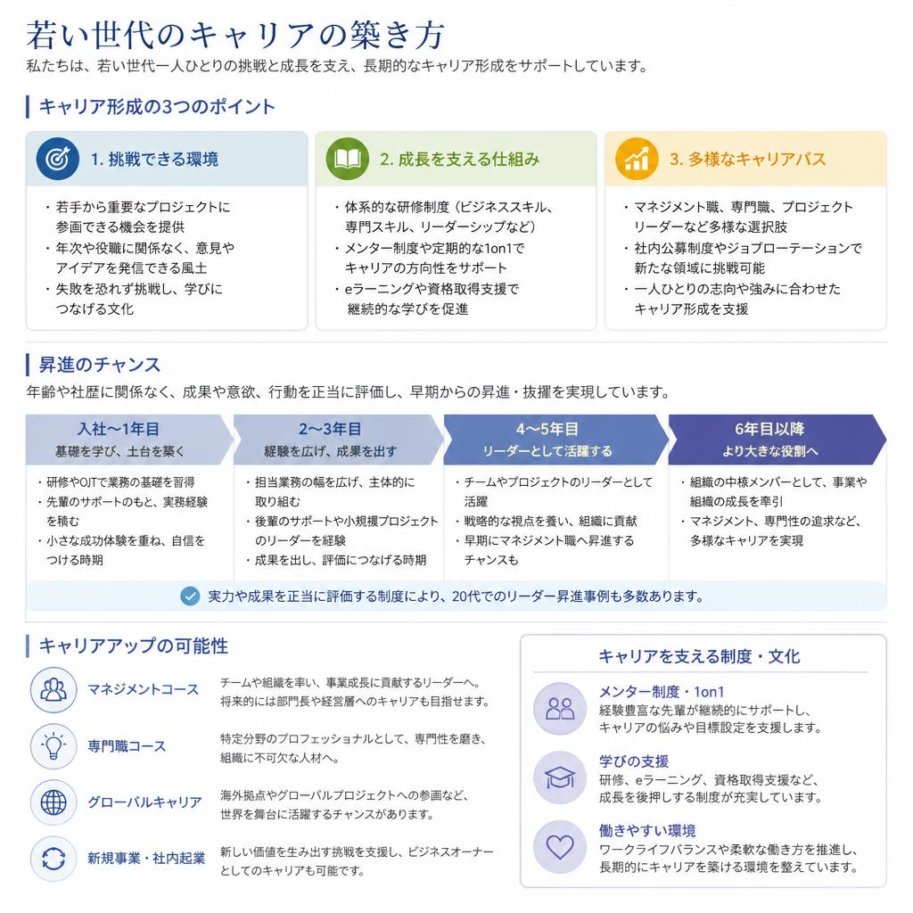 若手が切り拓くキャリア