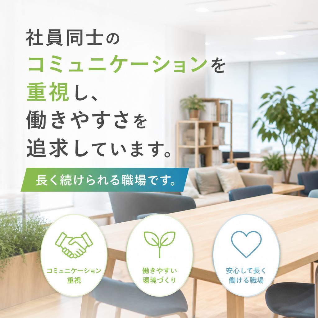 働きやすい職場環境
