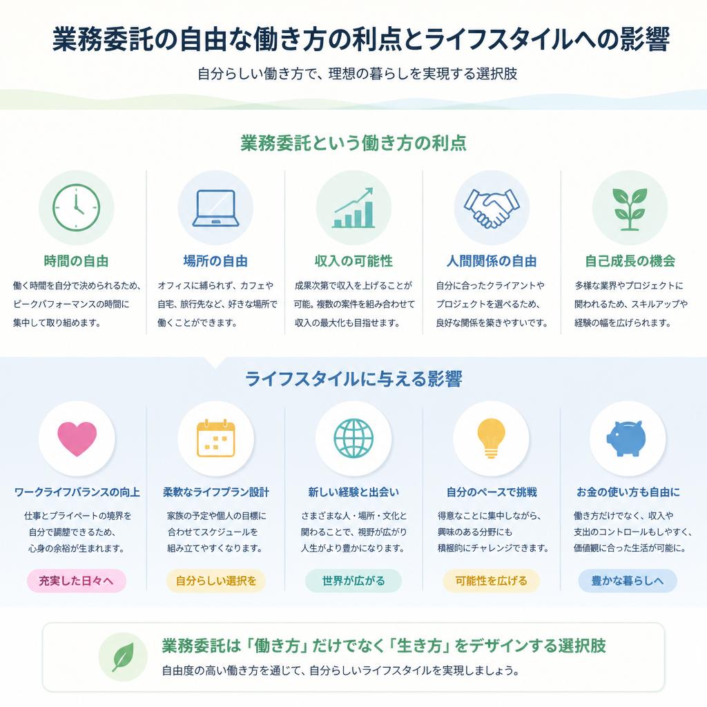 働き方の自由度