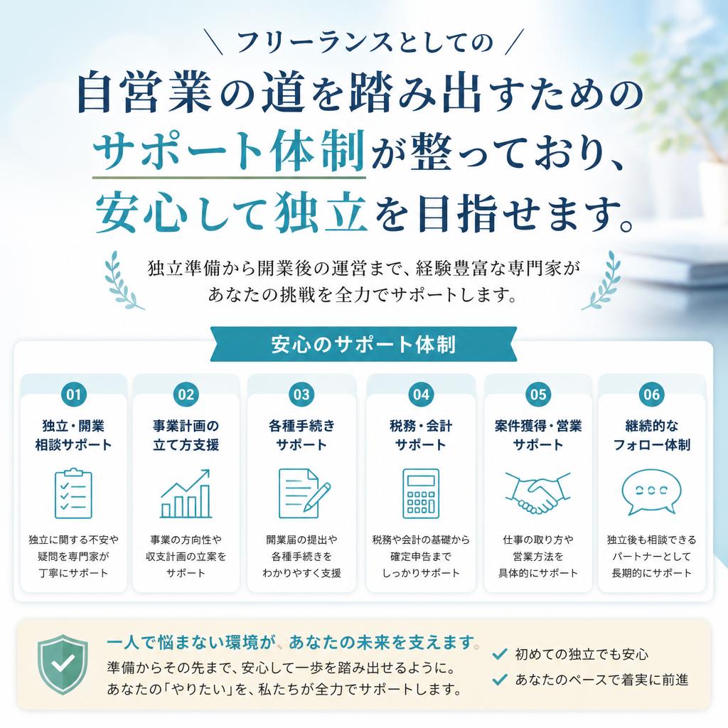 自営業としての独立