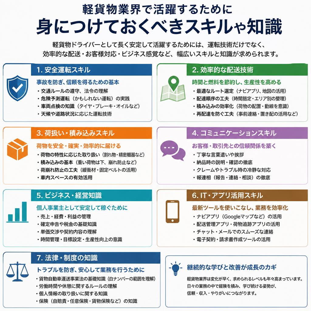 必要なスキルとは？