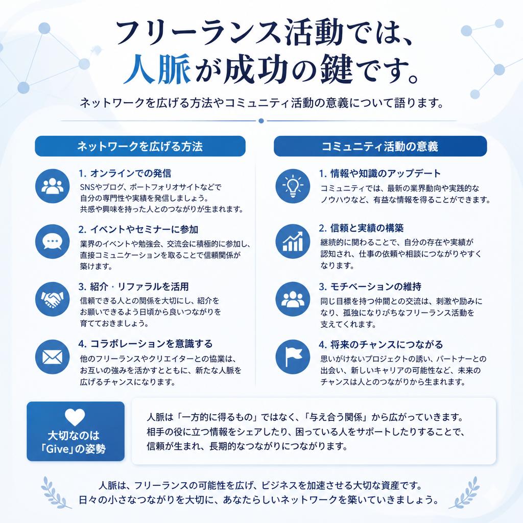 ネットワーク構築の重要性