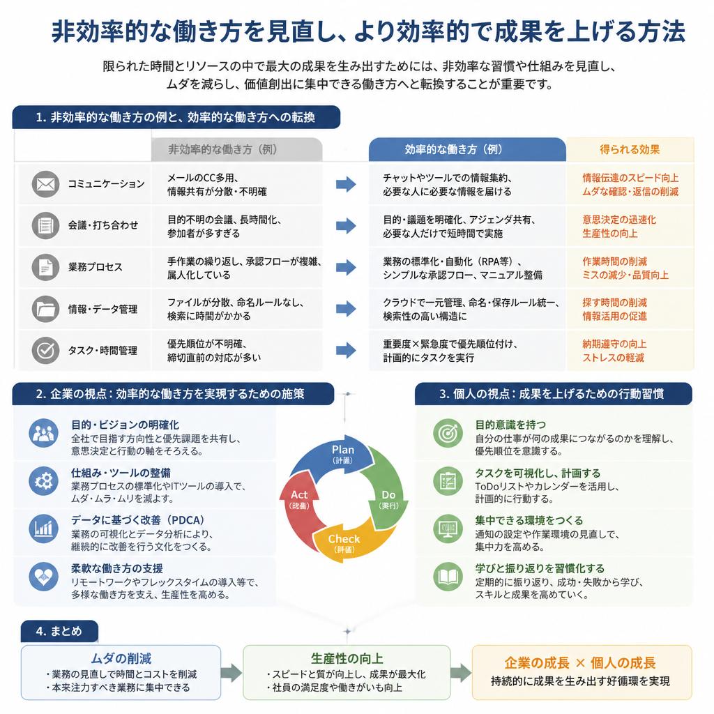 成功するための働き方改革