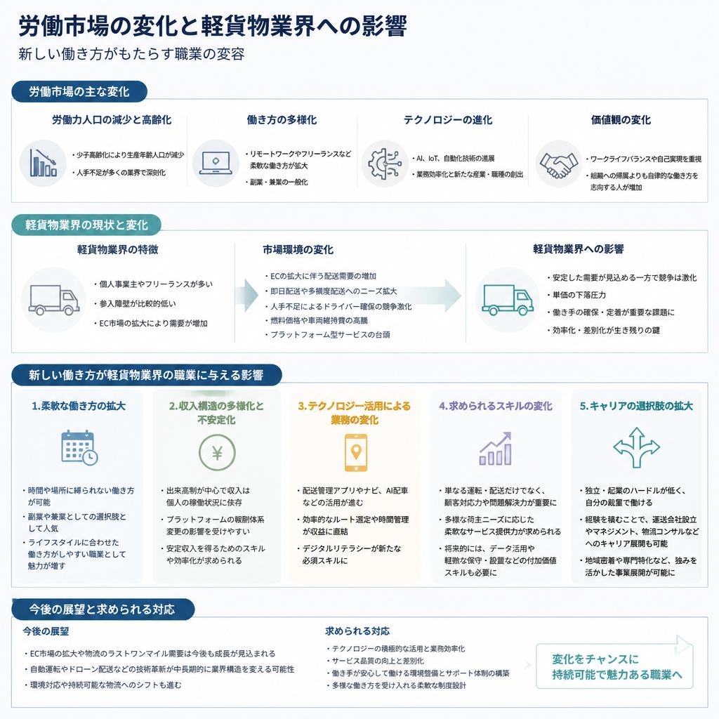 労働市場の変化を理解する