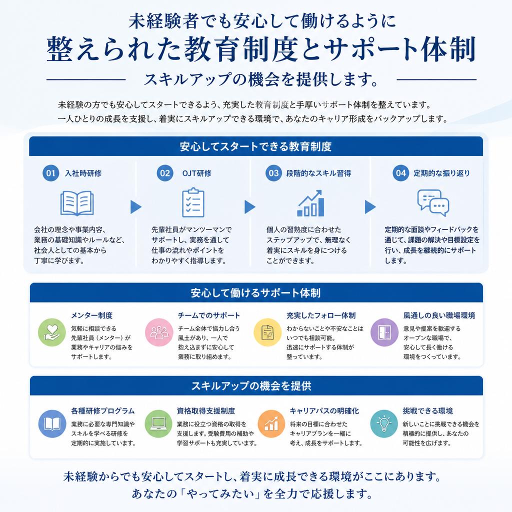 4. 教育体制とサポートの充実