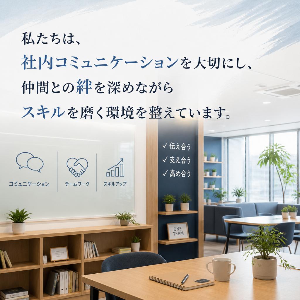 仲間と共に成長する環境
