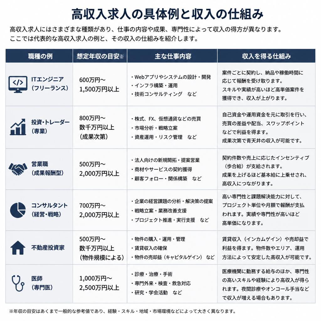 高収入を目指せる環境