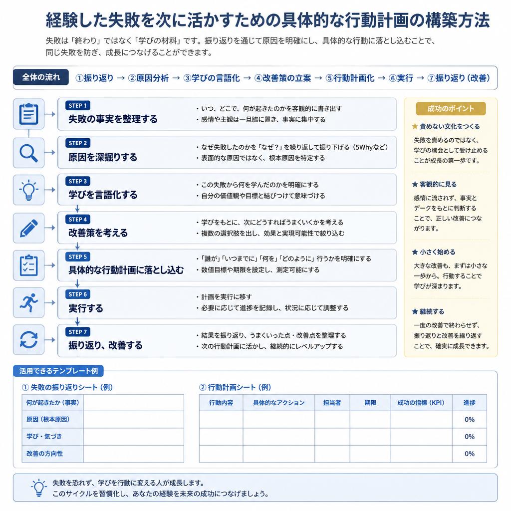 次につなげる行動計画の立て方