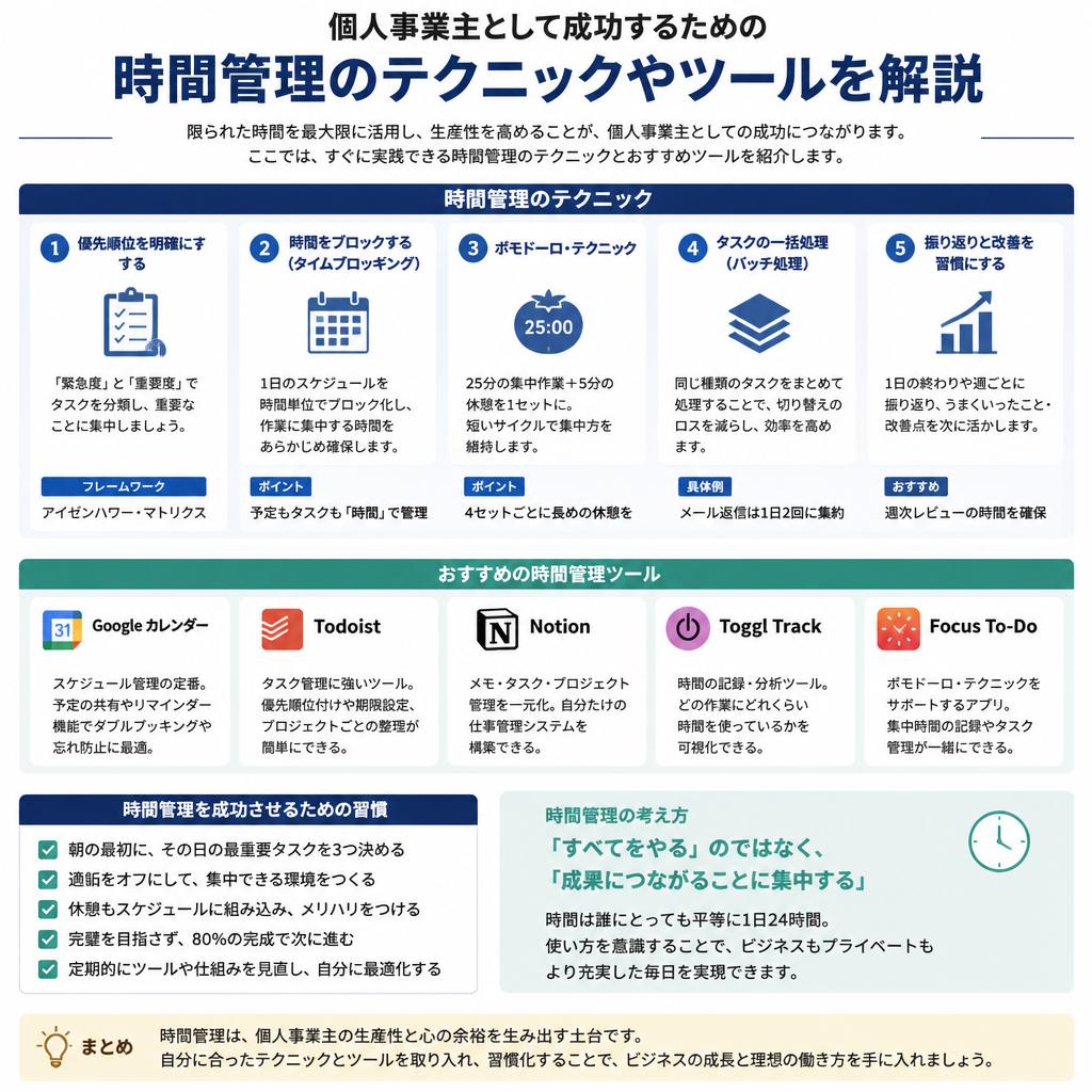 成功するための時間管理術