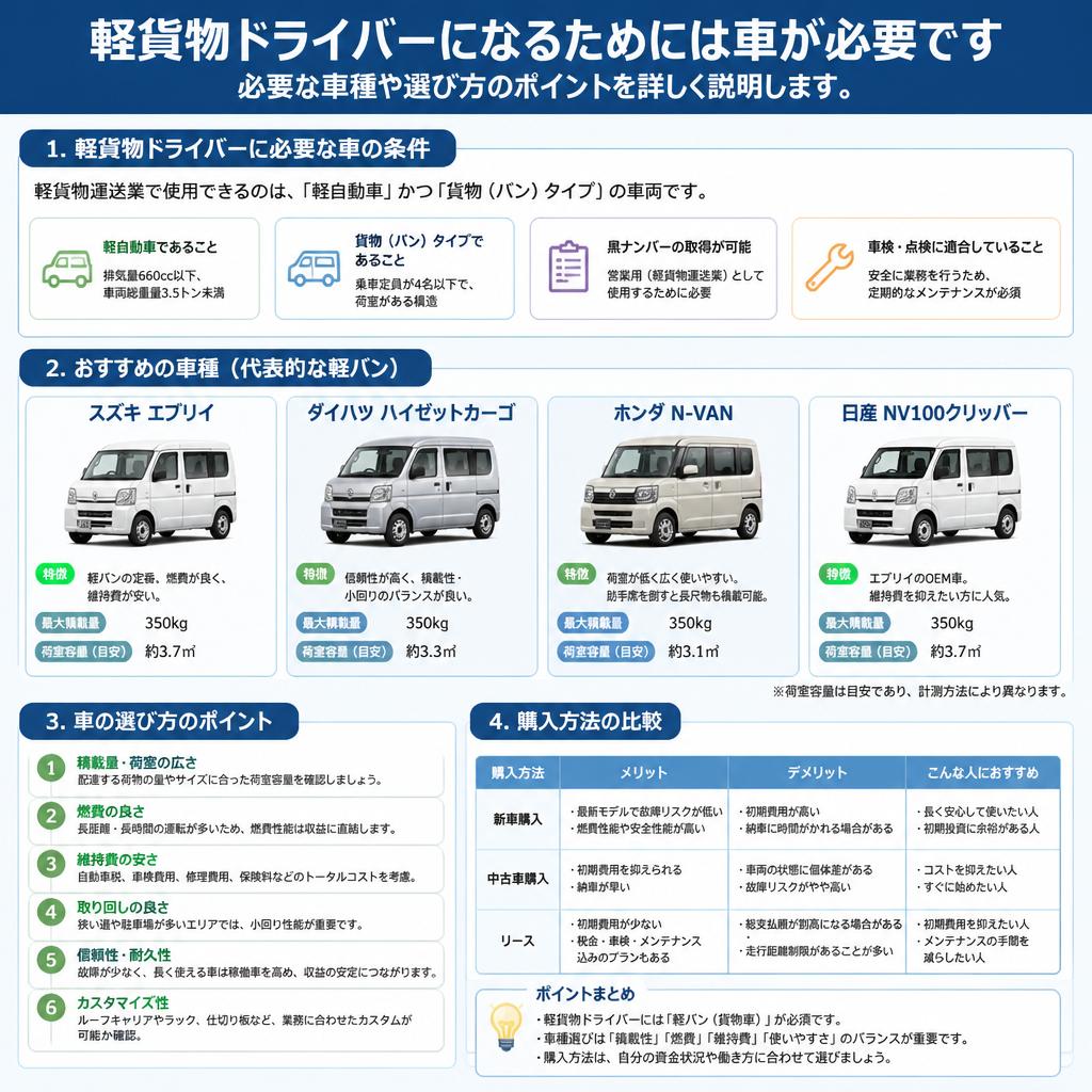 2. 車の必要性と選び方