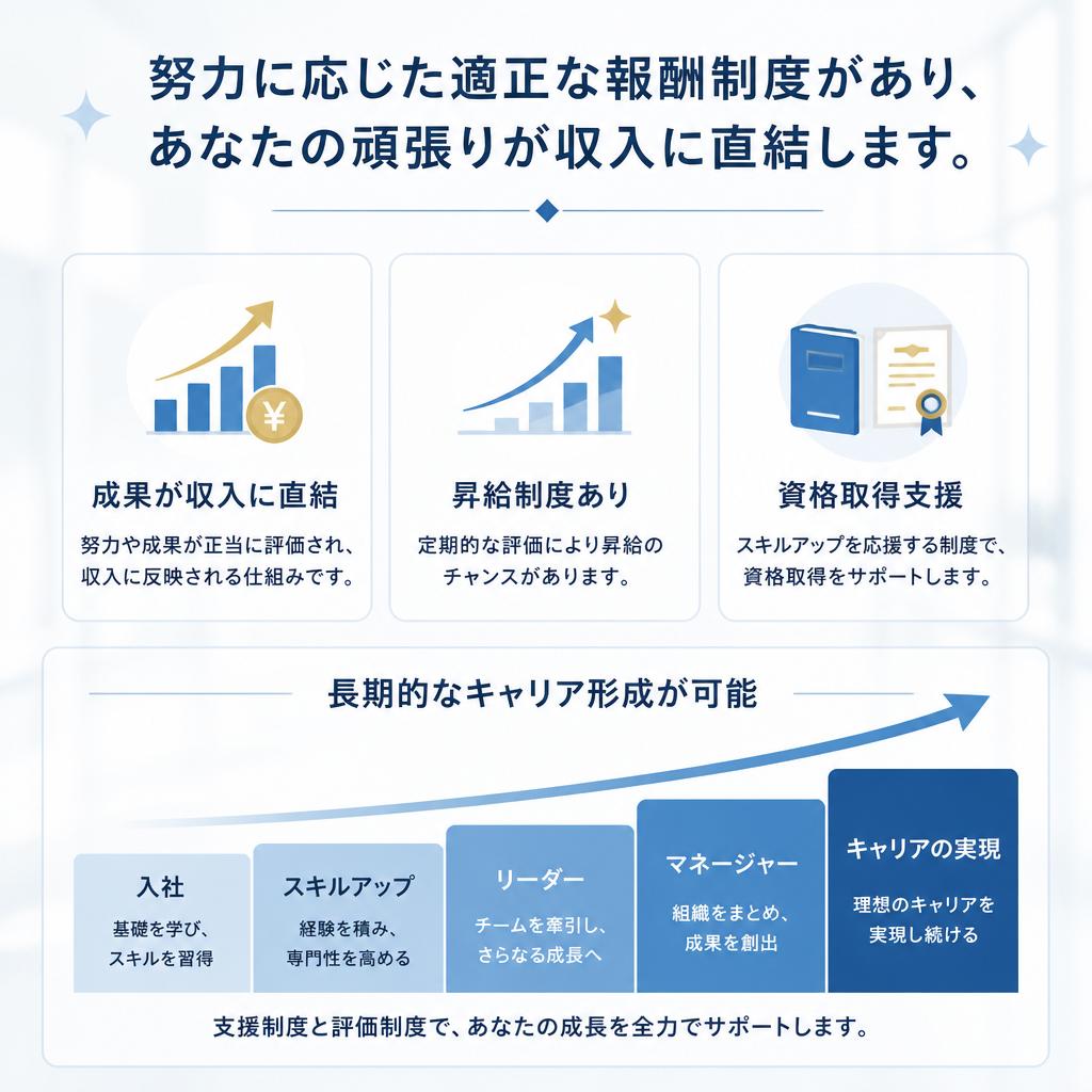 合理的な給与体制の実現