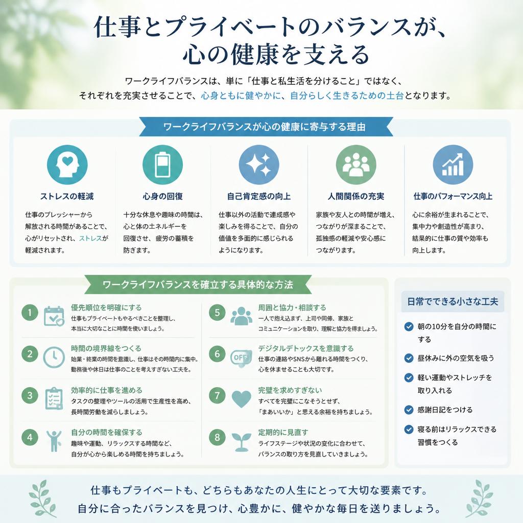 4. ワークライフバランスの重要性