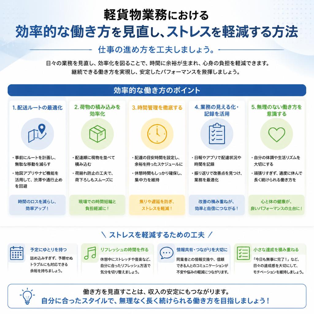 5. 効率的な働き方のポイント