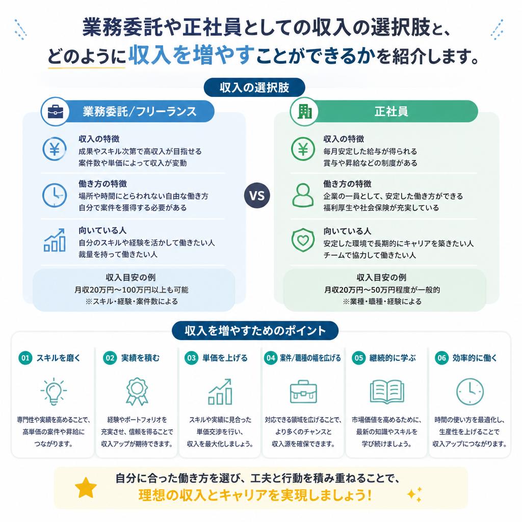 収入アップのパートナー