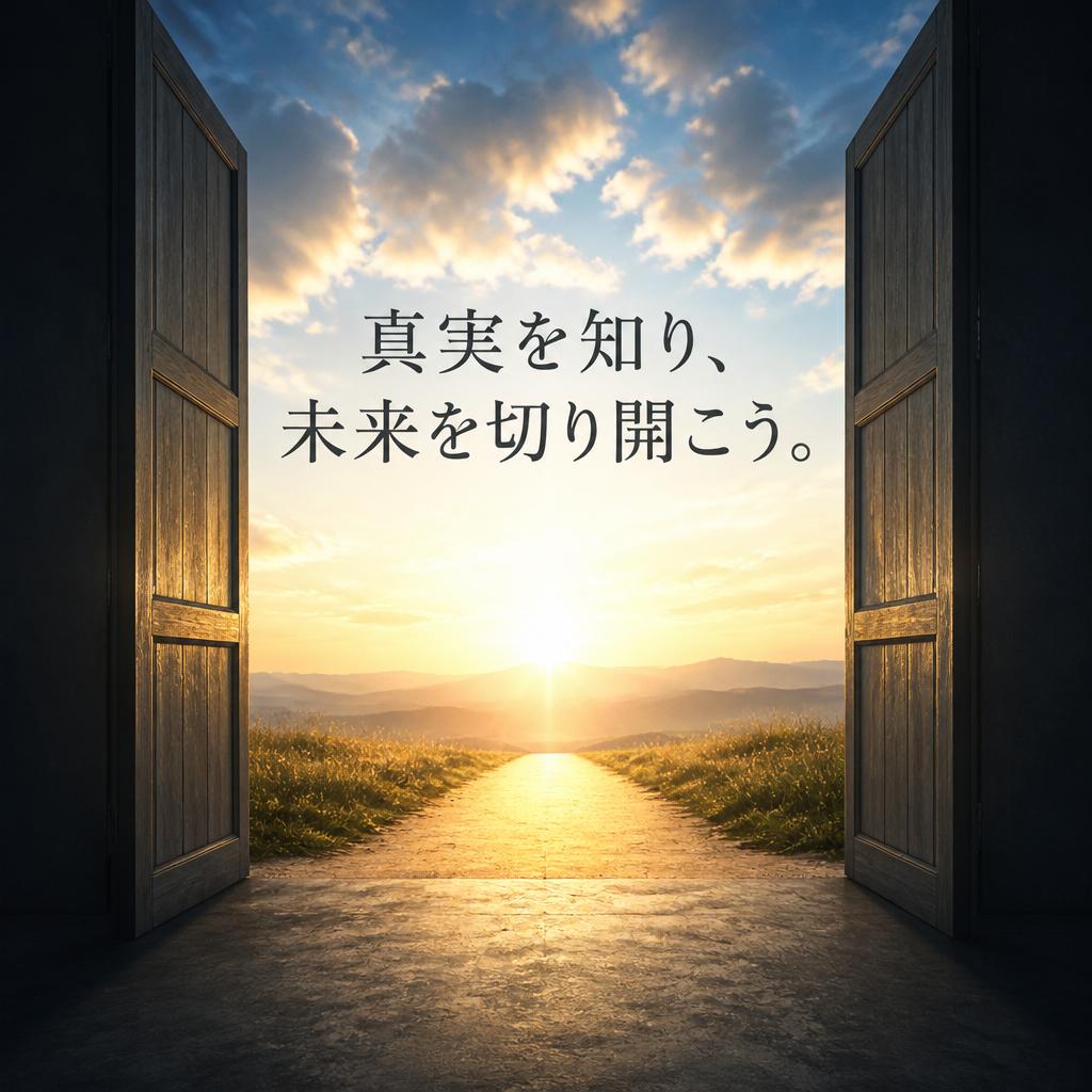 真実を知り、未来を切り開こう。