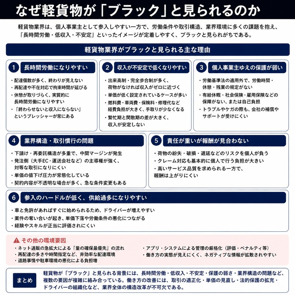 4. ブラックな理由とは?