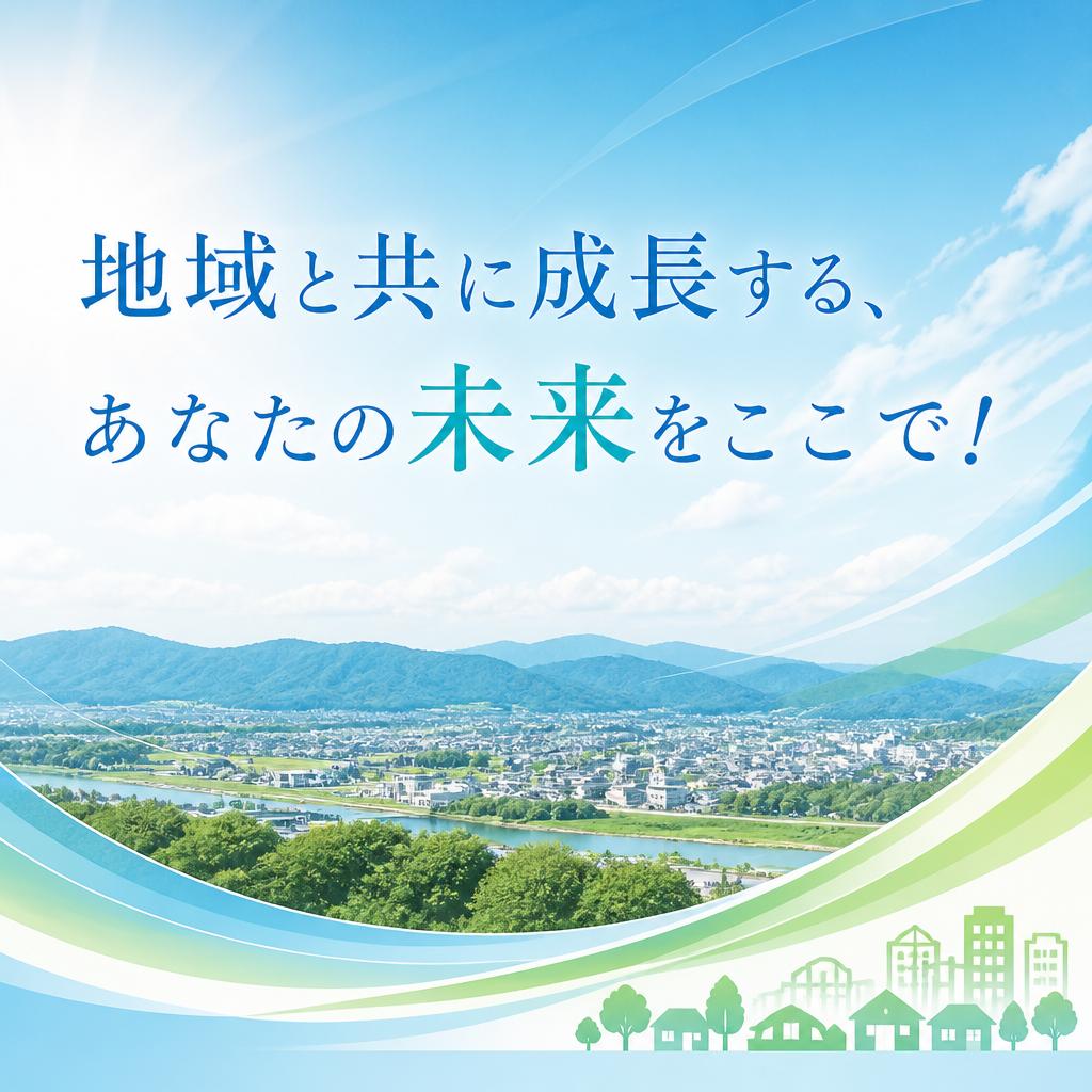 地域と共に成長する、あなたの未来をここで！