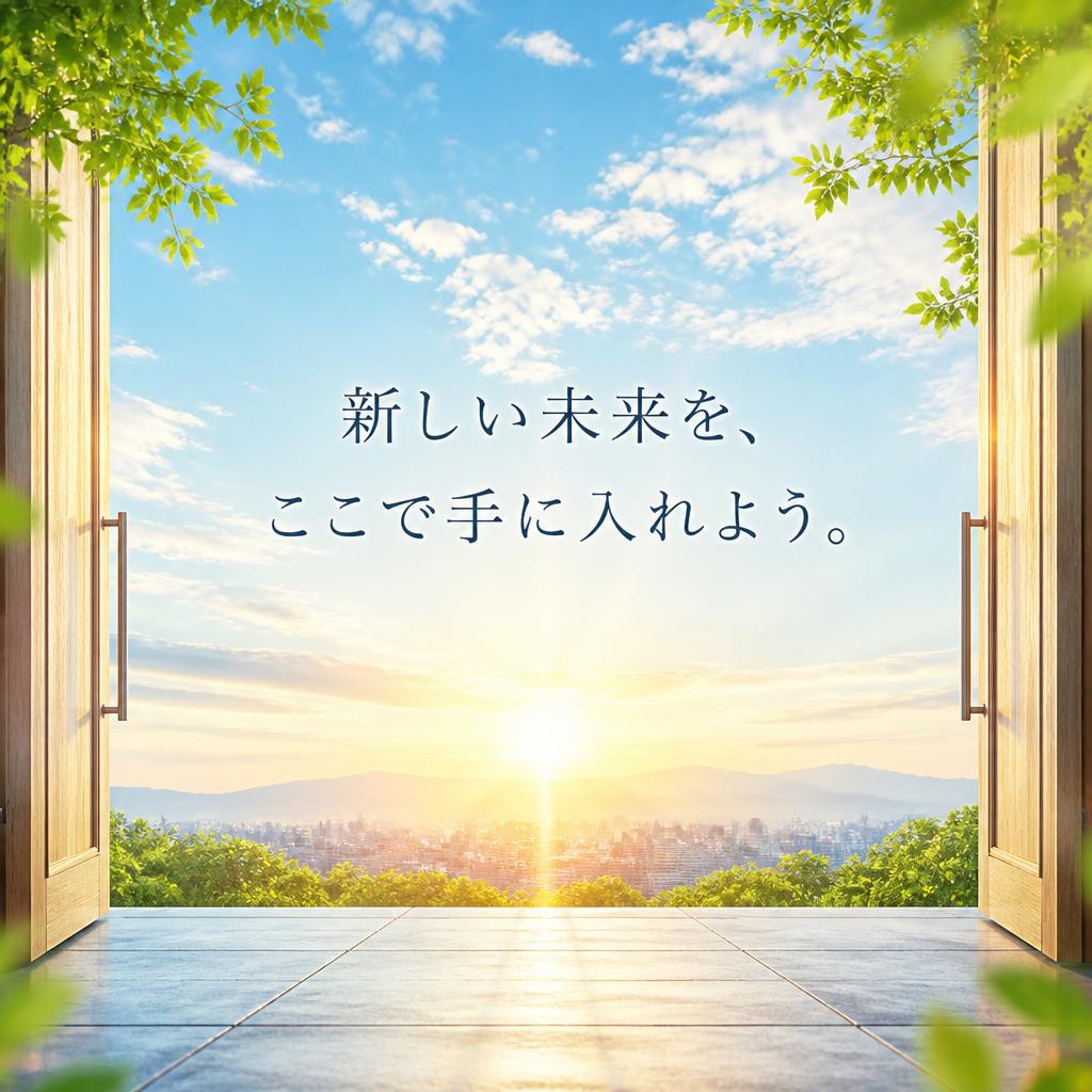新しい未来を、ここで手に入れよう。