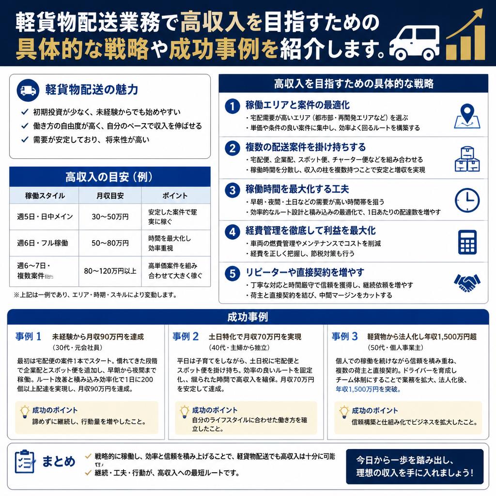 高収入を実現するための戦略