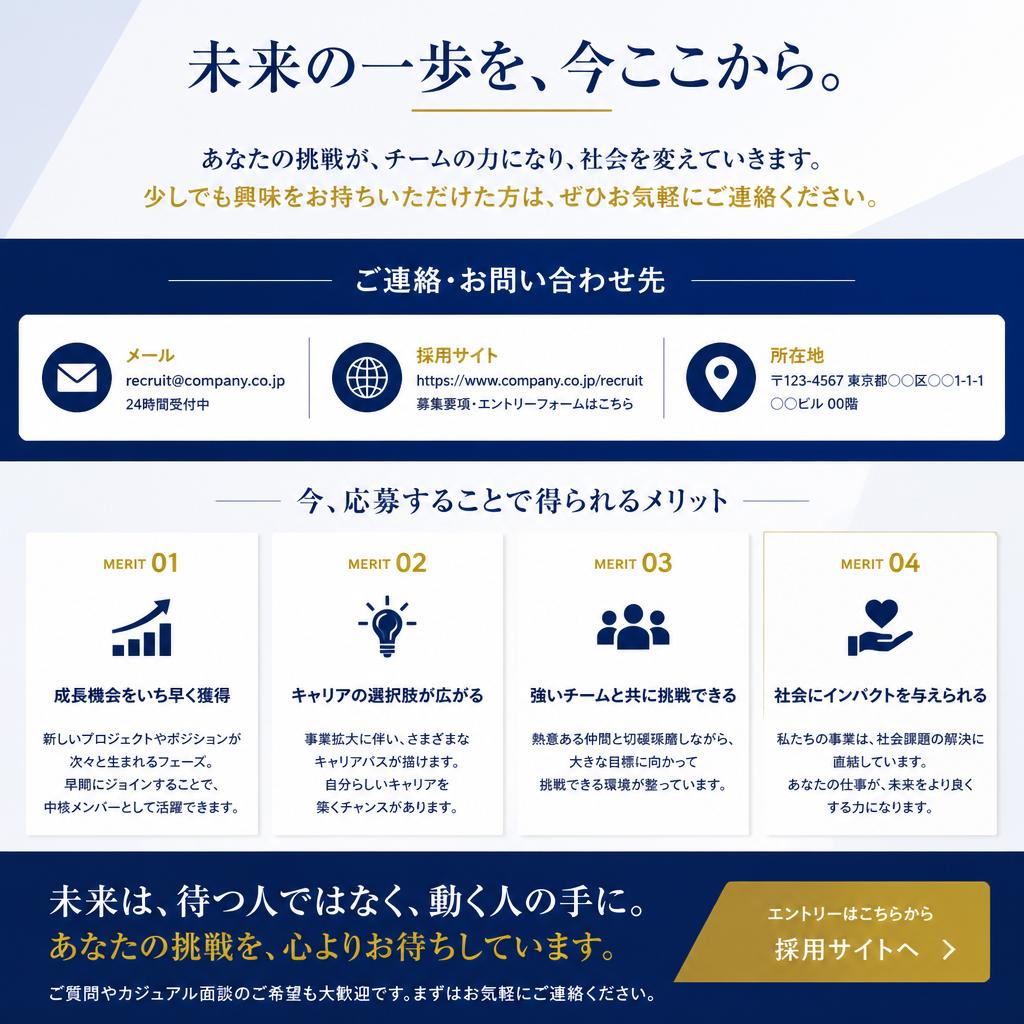 今すぐお問い合わせを！