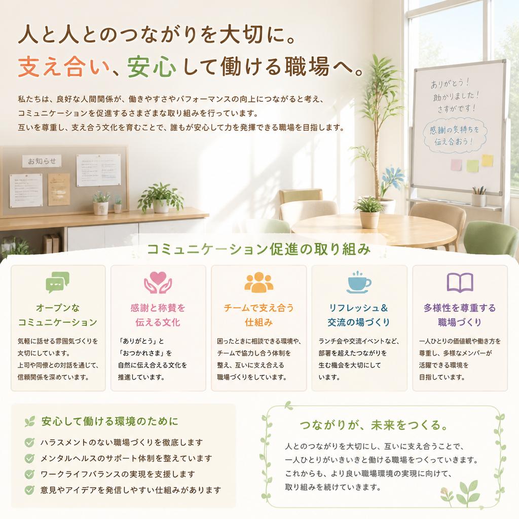 4. 安心の人間関係を築く