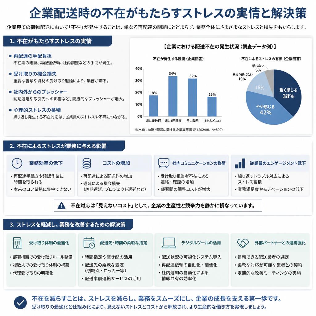 不在によるストレスの影響