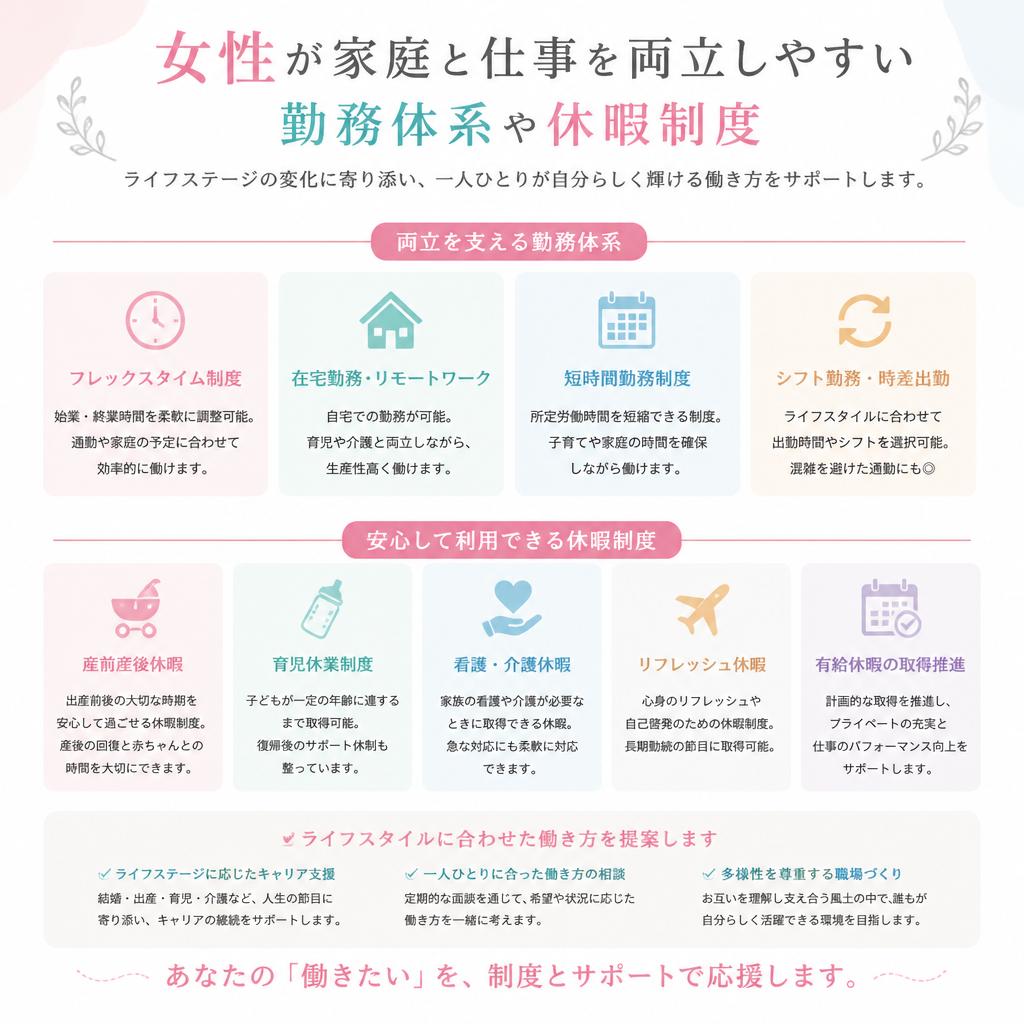 ワークライフバランスを重視