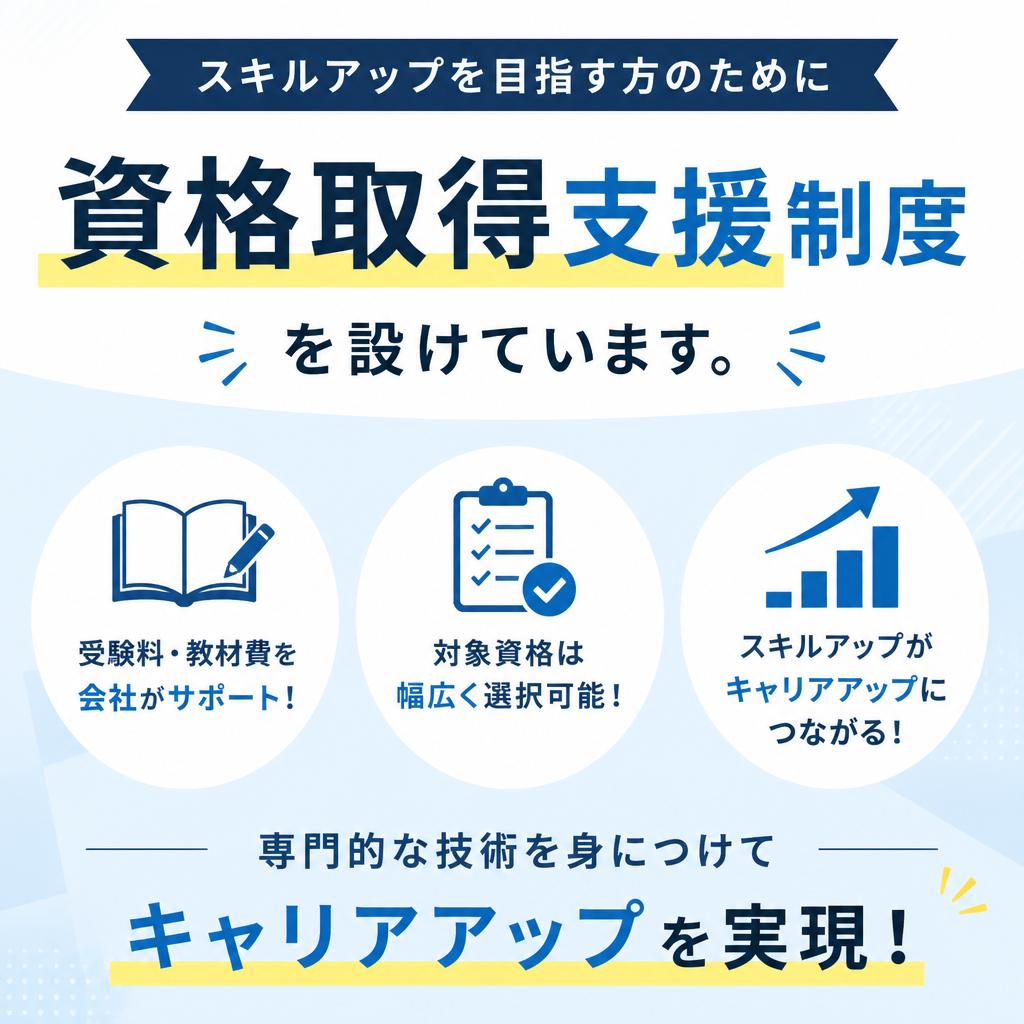 資格取得支援制度