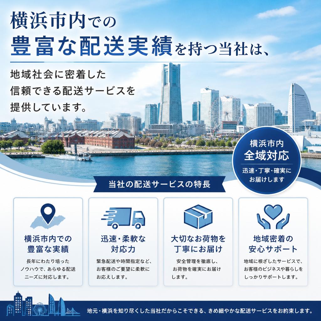 地域密着型の安定した軽配送業務